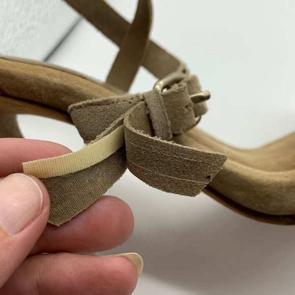 Alexander Wang Stella Sandal in Tan Suede Size 41 - Picture 12 of 13